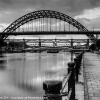 Buy canvas prints of Newcastle Quayside by Ray Pritchard