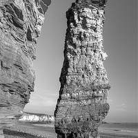 Buy canvas prints of Lot's Wife sea-stack by Ray Pritchard