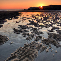Buy canvas prints of Sunrise At Trow Rocks by Ray Pritchard