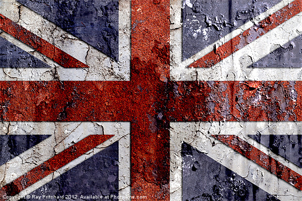 Union Flag Picture Board by Ray Pritchard