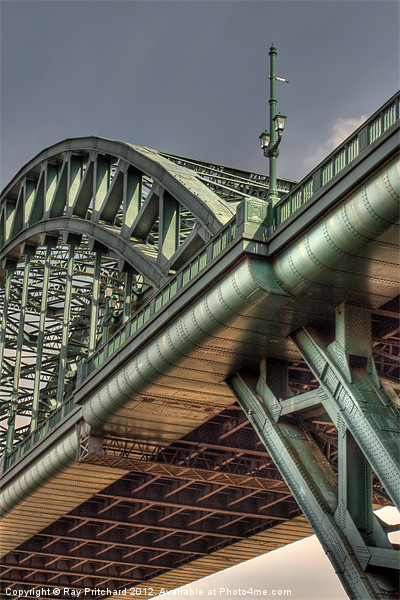 HDR Tyne Bridge Picture Board by Ray Pritchard