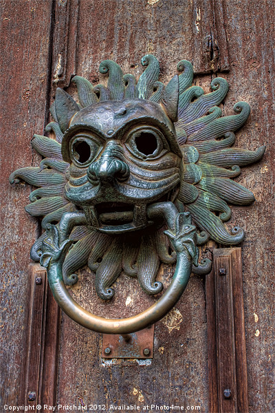 Sanctuary Knocker Picture Board by Ray Pritchard