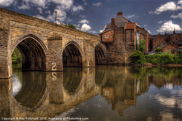 Elvet Bridge Picture Board by Ray Pritchard