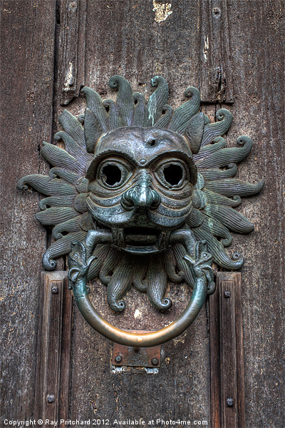 Sanctuary Knocker Picture Board by Ray Pritchard