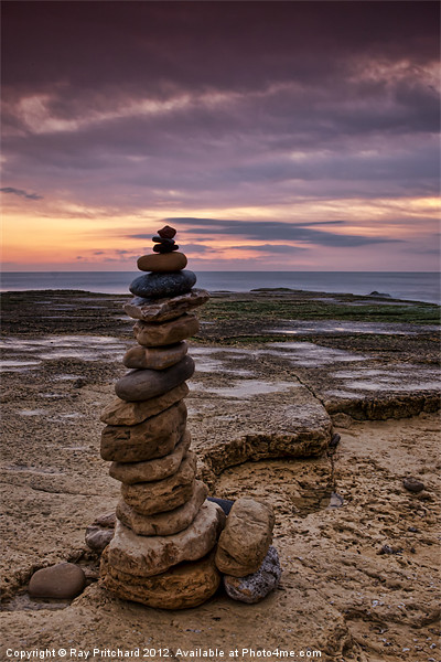 Stone Stack Picture Board by Ray Pritchard