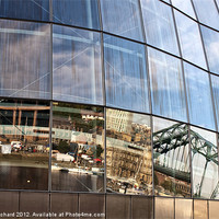 Buy canvas prints of Newcastle Reflected by Ray Pritchard