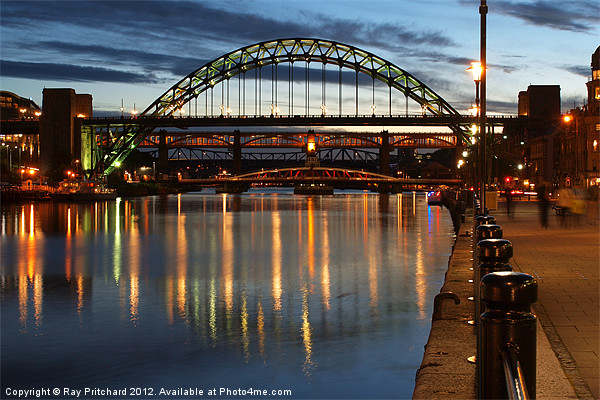 Newcastle Upon Tyne Picture Board by Ray Pritchard