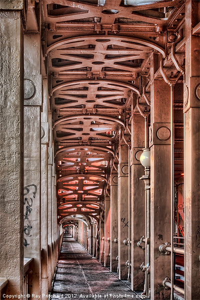 Walk Through The High Level Bridge Picture Board by Ray Pritchard