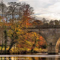 Buy canvas prints of Prebends Bridge in Autumn by Ray Pritchard