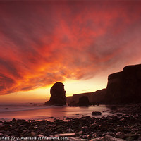 Buy canvas prints of Sunrise at Marsden Bay by Ray Pritchard