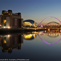Buy canvas prints of Newcastle Cityscape by Ray Pritchard