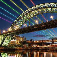 Buy canvas prints of River Tyne Rainbow by Ray Pritchard
