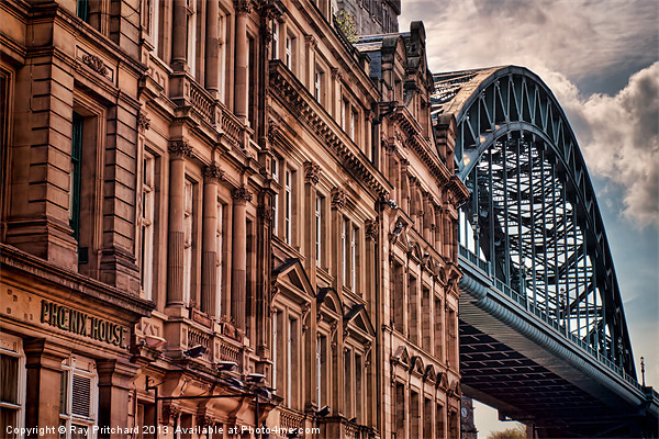 Newcastle and the Tyne Bridge Picture Board by Ray Pritchard