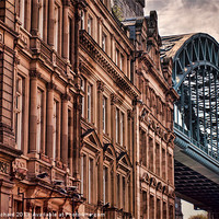 Buy canvas prints of Newcastle and the Tyne Bridge by Ray Pritchard