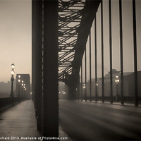 Buy canvas prints of Vintage Tyne Bridge by Ray Pritchard