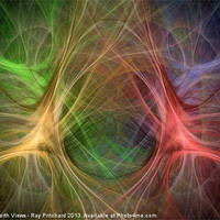 Buy canvas prints of Fractal Explosion by Ray Pritchard