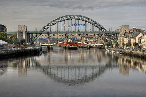 Tyne Bridge Picture Board by Ray Pritchard