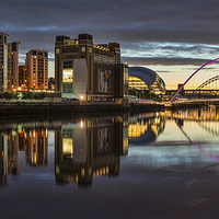 Buy canvas prints of Gateshead Quayside by Ray Pritchard