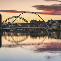 Buy canvas prints of River Tyne At Newcastle by Ray Pritchard