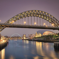 Buy canvas prints of Tyne Bridge over the Tyne by Ray Pritchard