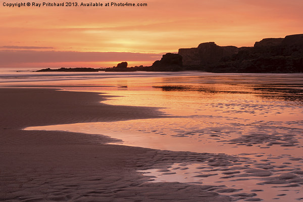 South Shields Beach at Sunrise Picture Board by Ray Pritchard