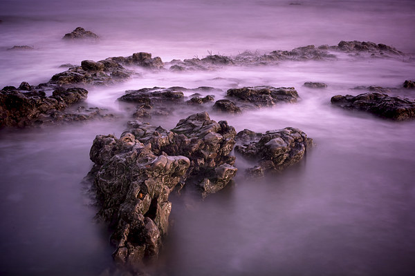 Rocks in the Sea Picture Board by Ray Pritchard
