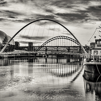 Buy canvas prints of Newcastle Quayside by Ray Pritchard