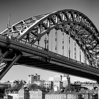 Buy canvas prints of Tyne Bridge Over Newcastle by Ray Pritchard