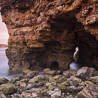 Buy canvas prints of Marsden Rock-Close Up by Ray Pritchard