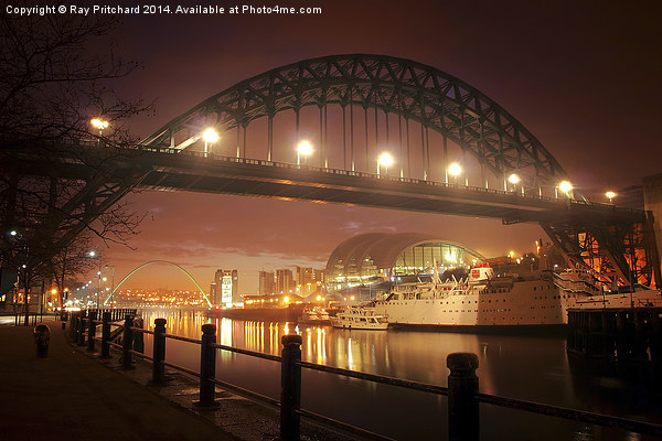 Tyne Bridge,Newcastle Picture Board by Ray Pritchard