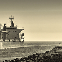 Buy canvas prints of Ship Coming In by Ray Pritchard