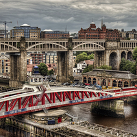 Buy canvas prints of Newcastle Upon Tyne by Ray Pritchard