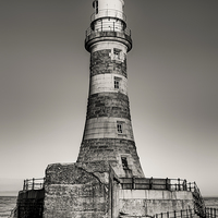 Buy canvas prints of Roker Lighthouse by Ray Pritchard