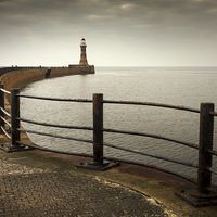 Buy canvas prints of Roker Pier and Lighthouse by Ray Pritchard