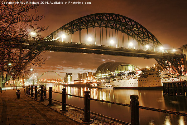 Tyne Bridge,Newcastle Picture Board by Ray Pritchard