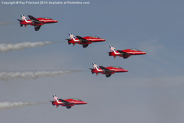  The Red Arrows Picture Board by Ray Pritchard