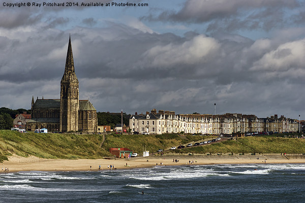 View of Cullercoats Picture Board by Ray Pritchard