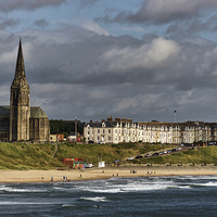 Buy canvas prints of View of Cullercoats by Ray Pritchard