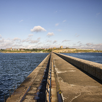 Buy canvas prints of  Tynemouth Pier by Ray Pritchard