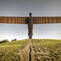 Buy canvas prints of  Angel Of The North by Ray Pritchard