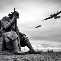 Buy canvas prints of  World War Artwork by Ray Pritchard