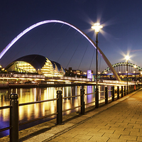 Buy canvas prints of  Newcastle Quayside by Ray Pritchard