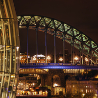 Buy canvas prints of  The Sage and The Tyne Bridge by Ray Pritchard