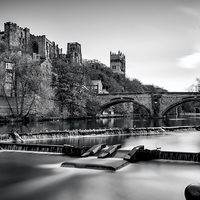 Buy canvas prints of  Durham Riverside by Ray Pritchard