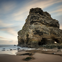 Buy canvas prints of  Marsden Rock by Ray Pritchard