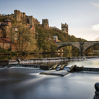 Buy canvas prints of Walk Along Durham Riverside by Ray Pritchard