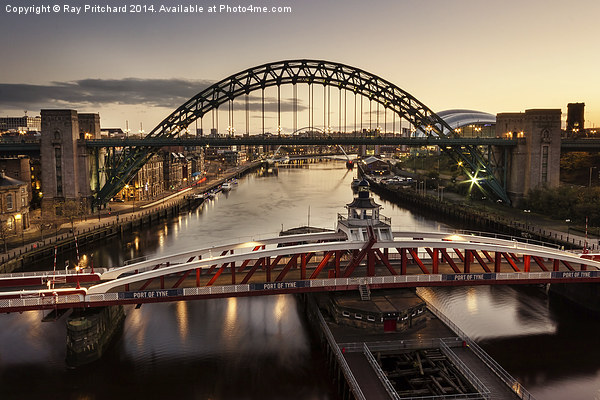  Morning on the Tyne Picture Board by Ray Pritchard