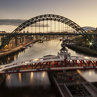 Buy canvas prints of  Morning on the Tyne by Ray Pritchard