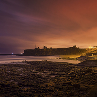 Buy canvas prints of Tynemouth at Night by Ray Pritchard