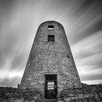 Buy canvas prints of  Long Exposure of Cleadon Mill by Ray Pritchard
